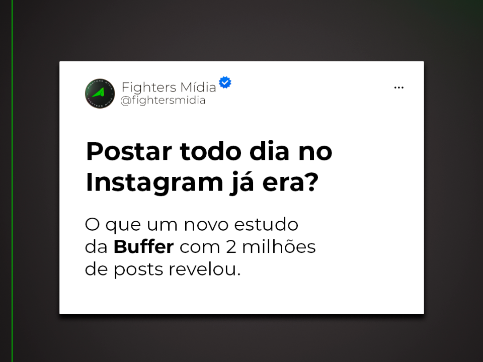 Qual a Frequência Ideal para Postar no Instagram em 2025? (Análise do Estudo da Buffer + Nosso Método)