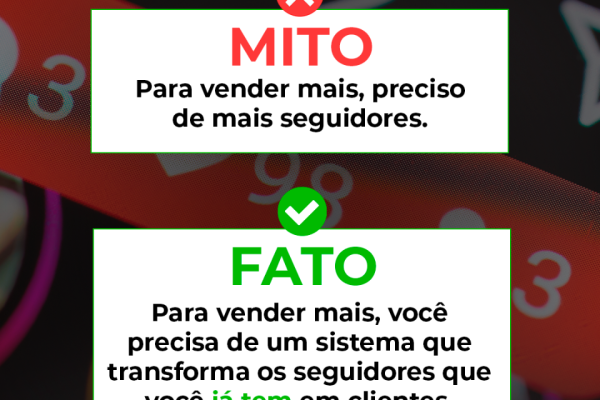 Seu número de seguidores cresce, mas o faturamento não? Descubra por que uma audiência grande não garante vendas e aprenda os 3 pilares da "loja" que você precisa arrumar para transformar seguidores em lucro.